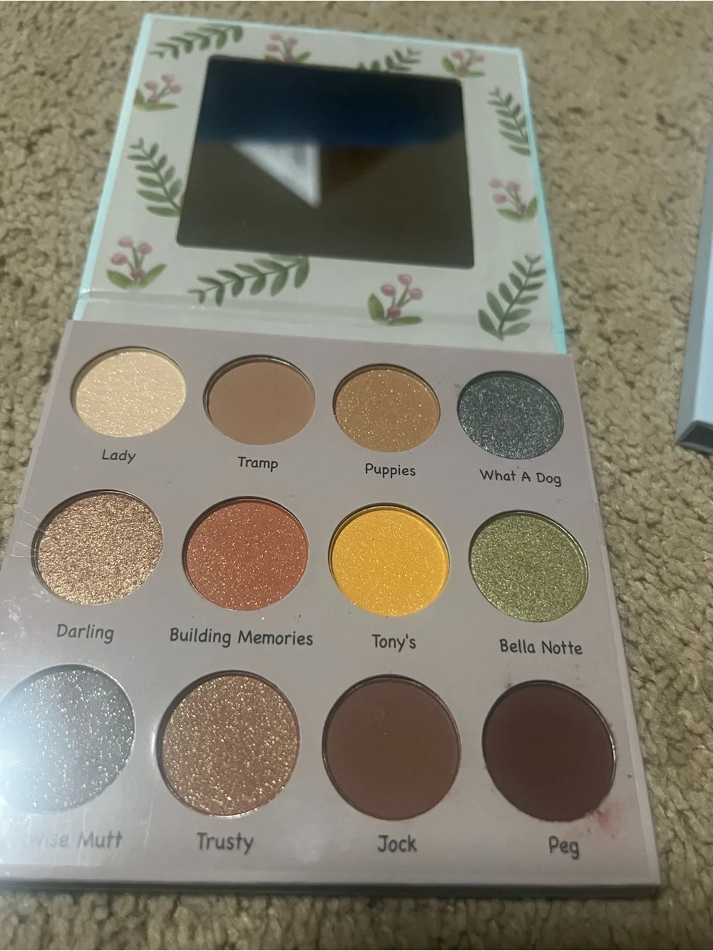 Lady & the Tramp Eyeshadow Palette - Blue